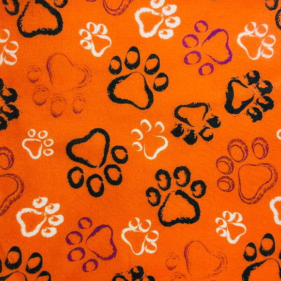 Fabric-Halloween-Paw-Orange