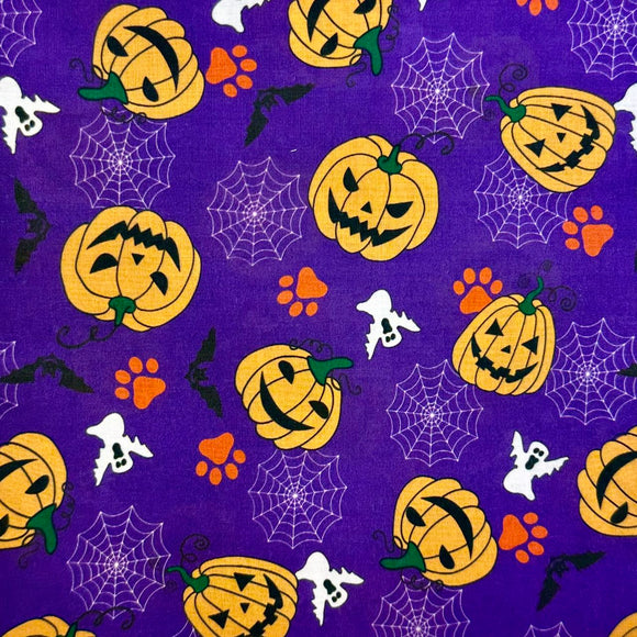 Fabric-Halloween-Pumpkin-Purple