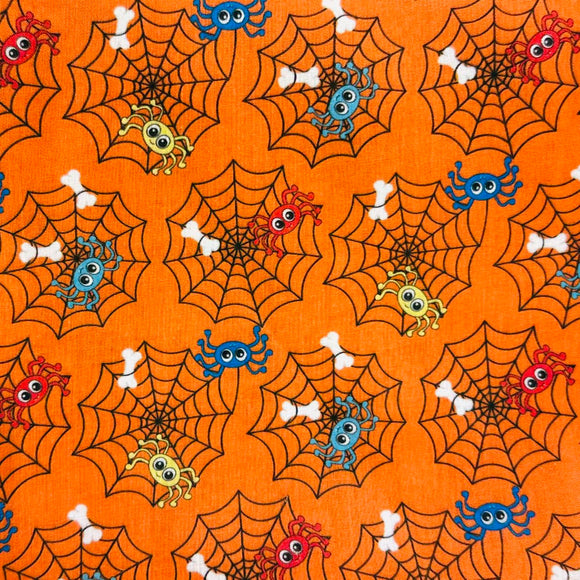 Fabric-Halloween-Spider-Orange