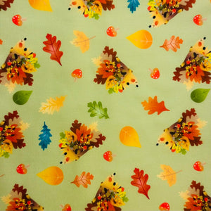 Fabric-Fall-Hedgehog-Green