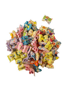 Fancy Easter Day Bows - Assorted 50 Pieces/Bag
