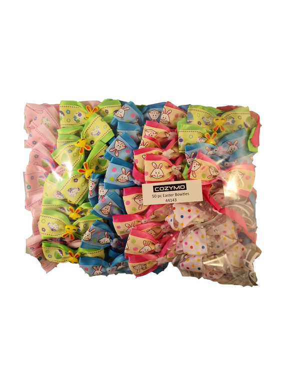 Easter Day Bowtie - Assorted 50 Pieces/Bag