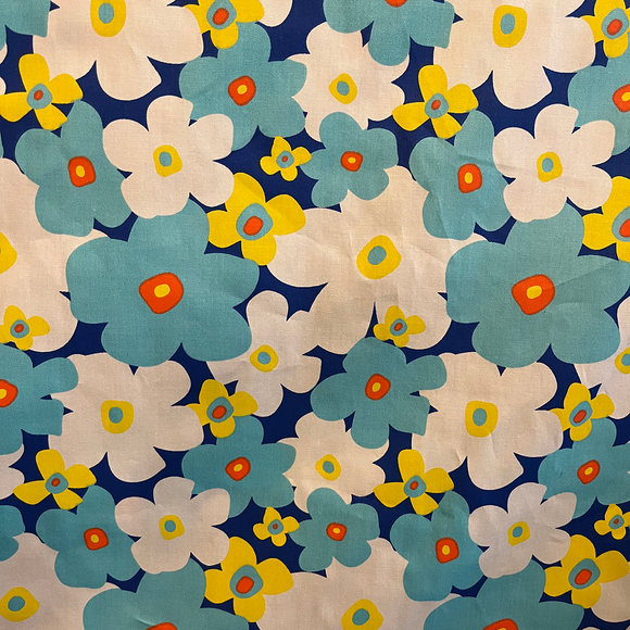 Fabric-Flowers -  Blue Flower