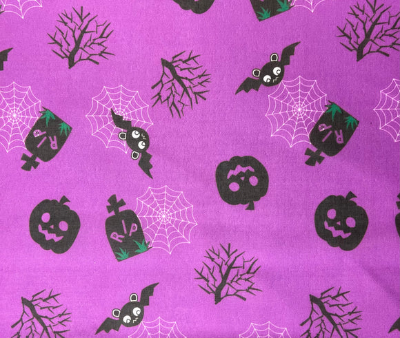Fabric-Halloween-Purple