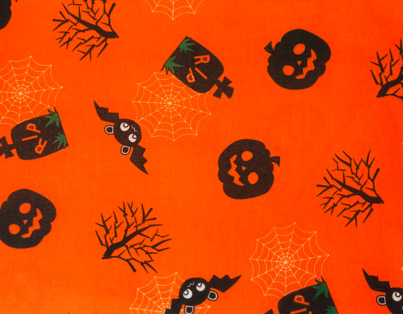 Fabric-Halloween-Orange