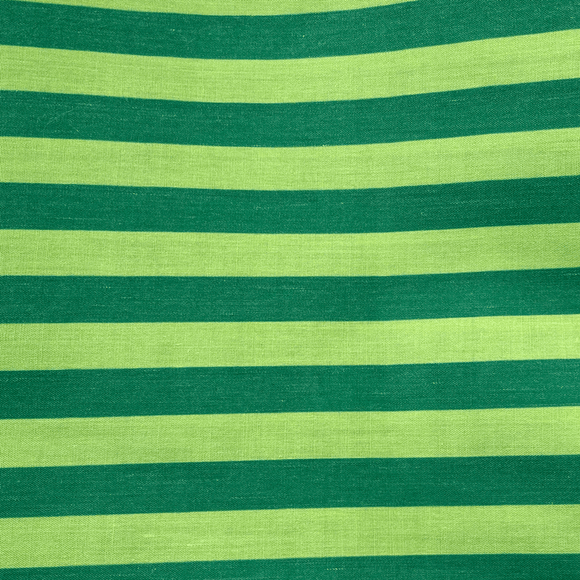 Fabric-Miscellaneous - green-lime-stripes