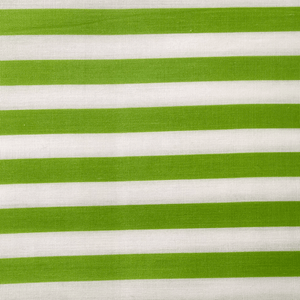 Fabric-Miscellaneous - lime-green-white-stripes